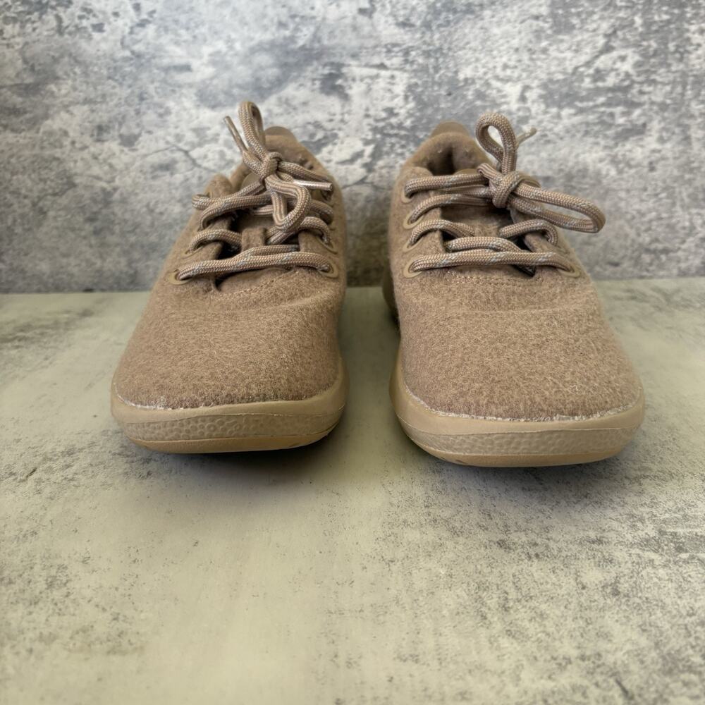 Allbirds Wool Runner Mizzle Casual Sneakers Brown Womens Size 8 Tan Shoes - Picture 2 of 8